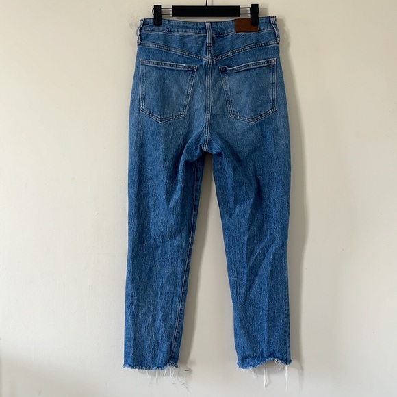Madewell The Curvy Perfect Vintage Medium Wash Denim Jeans Size 28 Tall - Picture 6 of 12